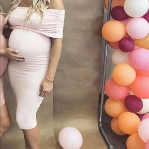 Sexy mama maternity dress